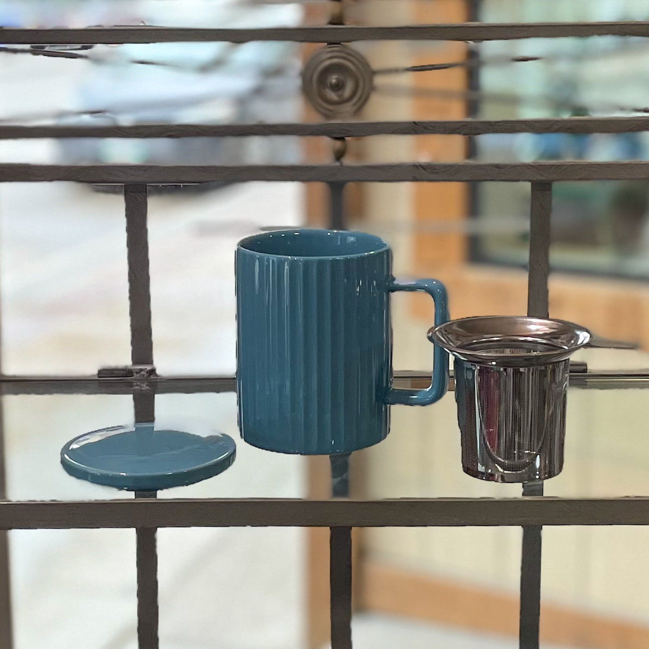 Tea Infuser Mug with Lid