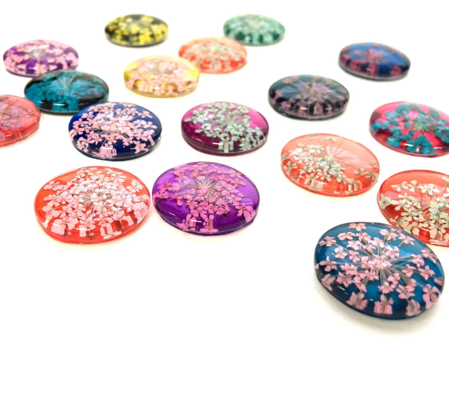 Magnets- Pressed Flowers (Set of 4)