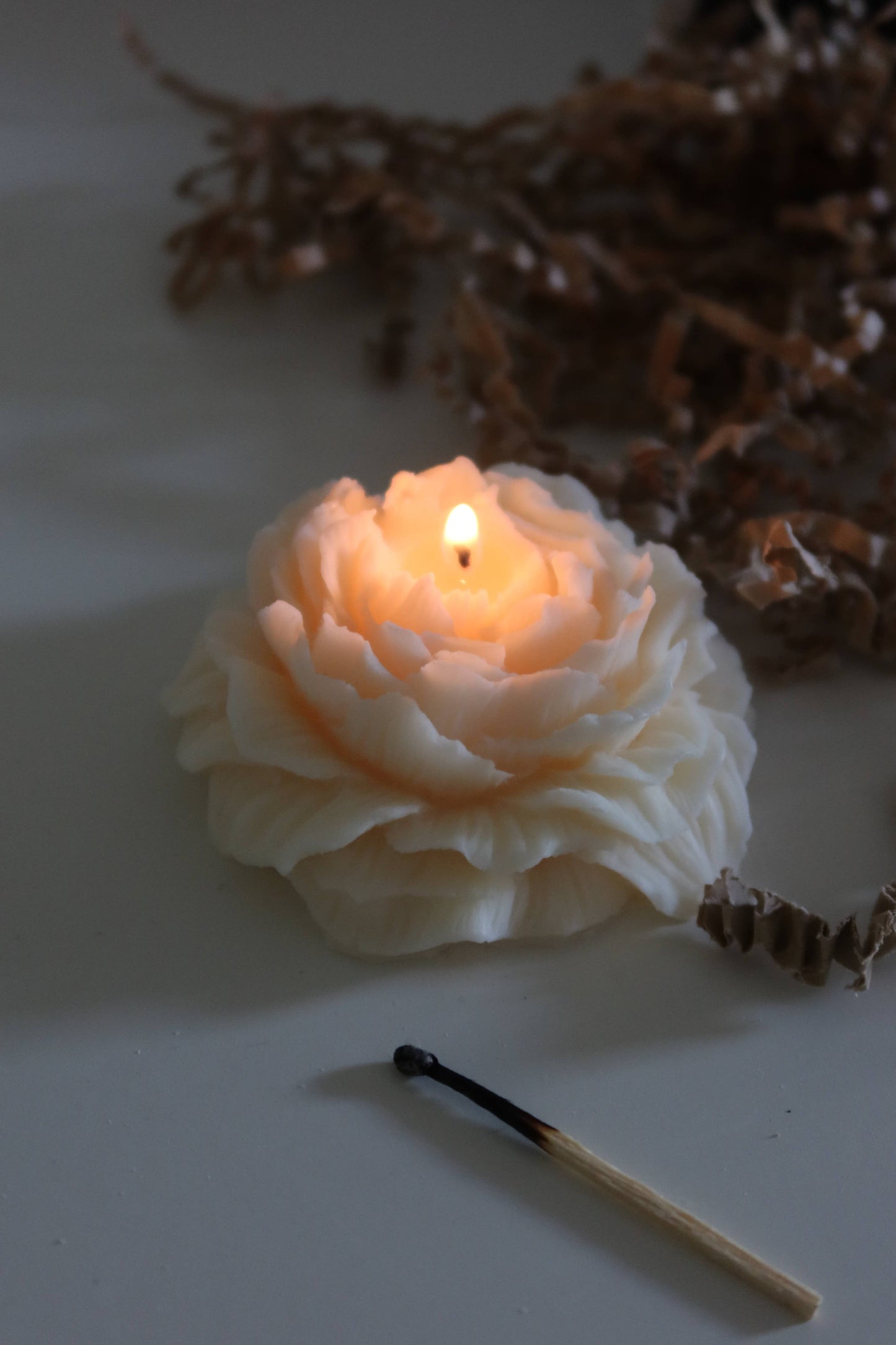Peony Candle