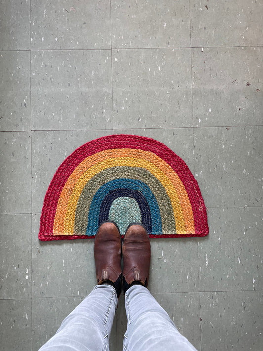 Rainbow Door Mat