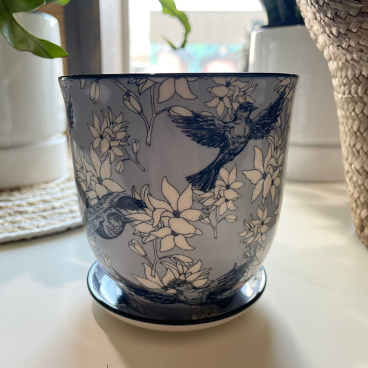 Dim Sum Porcelain Plant Pot