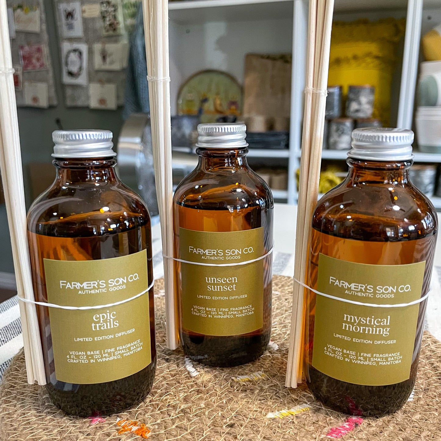 Farmer's Son Reed Diffusers