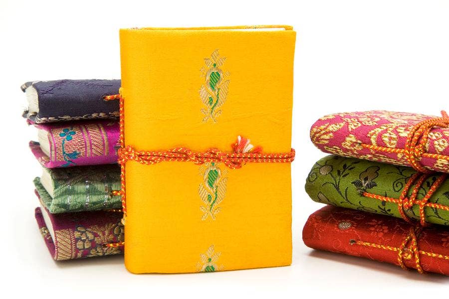 Small Cloth-bound Notebook