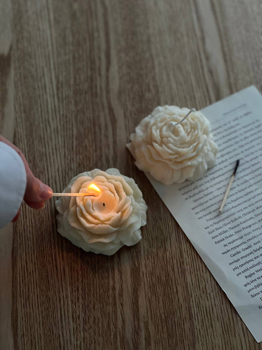 Peony Candle