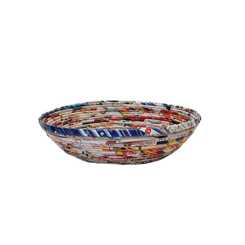 Paper Bowl - Set of 5 - Recycled Paper