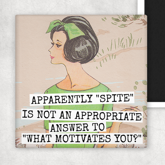 MAGNET | Apparently "Spite" Is Not An Appropriate...