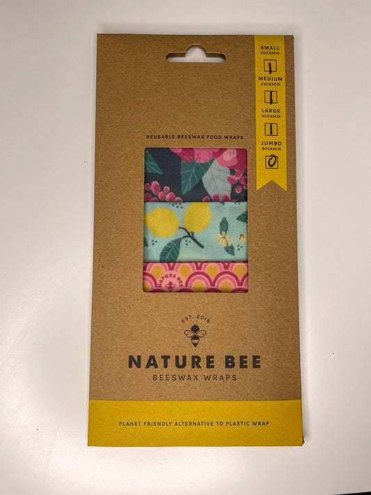 Beeswax Wraps Set of 3